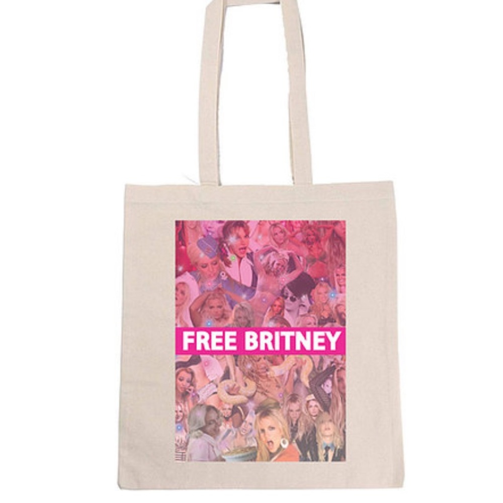 FREE BRITNEY | custom graphic tote